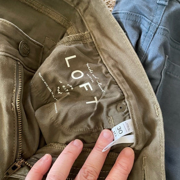 OGC Loft 5 sateen pants- sz 10 - Picture 7 of 9